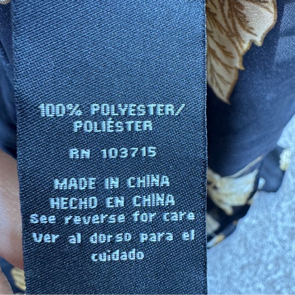 Zac & Rachel Black with Beige Floral Top size 2X - Picture 13 of 14